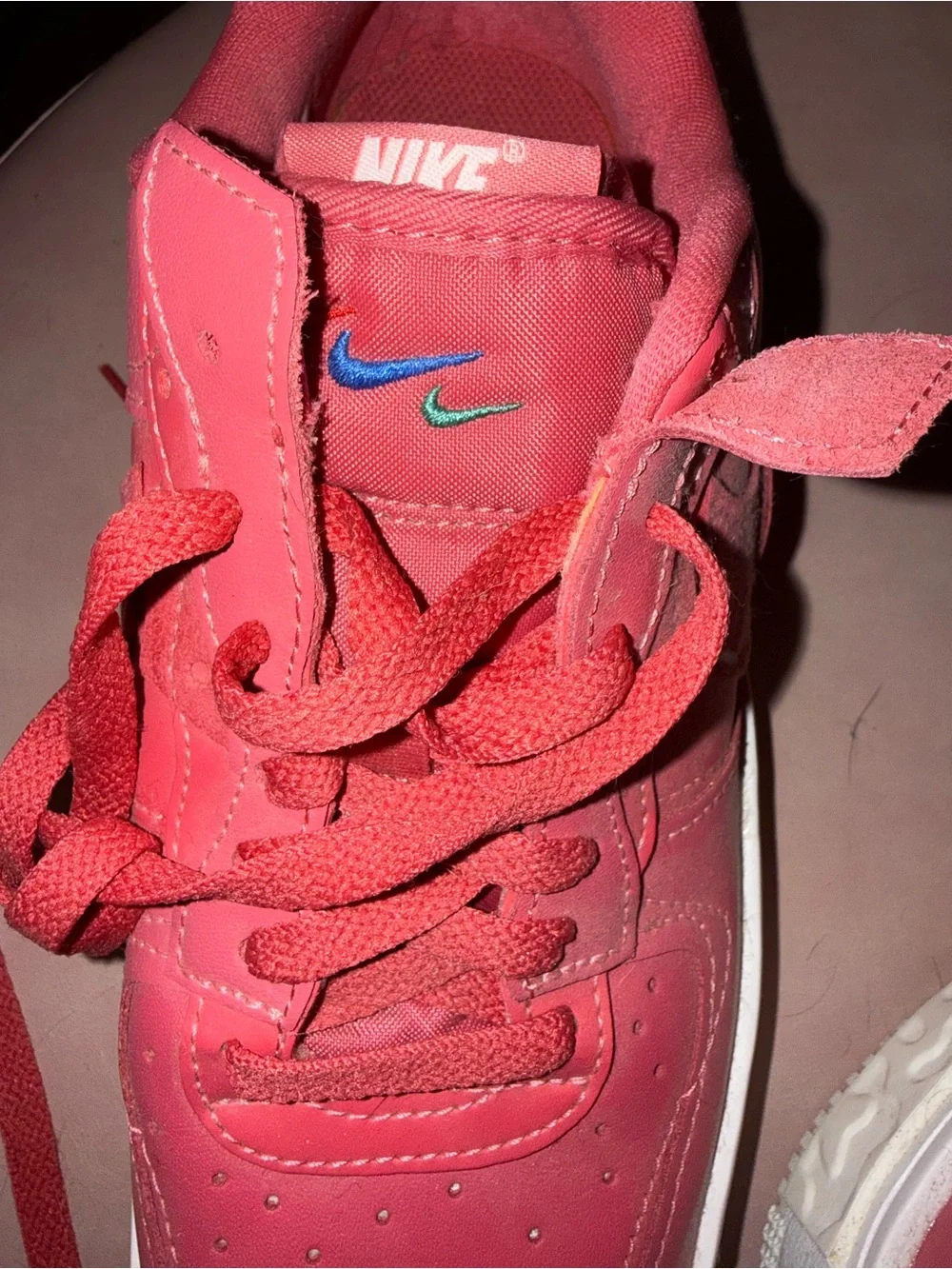 Nike Women's Coral/Pink Low-Top Sneakers